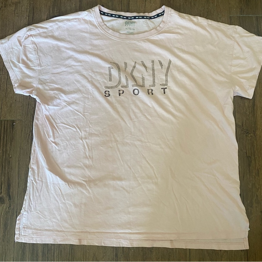 DKNY Sport Light Pink Tee XL